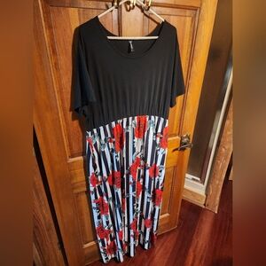 Allegrace 3x Floral Maxi Dress